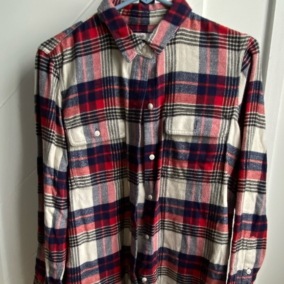 BOGO 🌿Madewell Longtail Classic Flannel🌿 - Picture 2 of 4